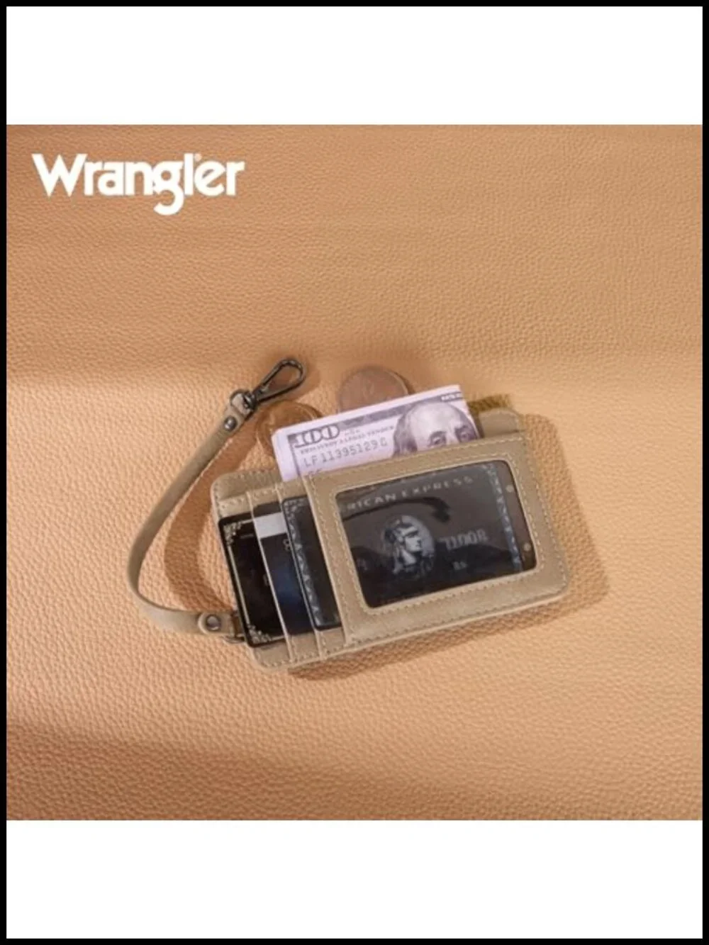 Wrangler Tote Bag for Women Faux Leather Top-Handle Crossbody with Card Holder